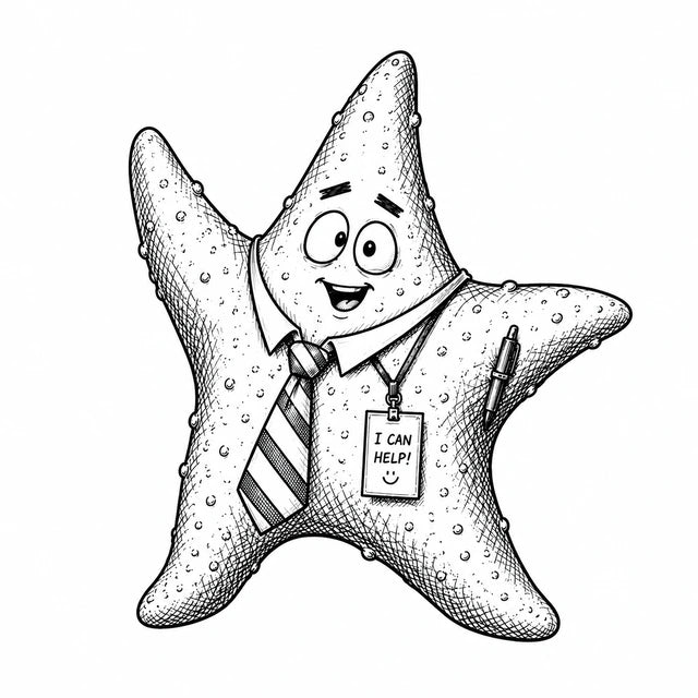 Oops Starfish