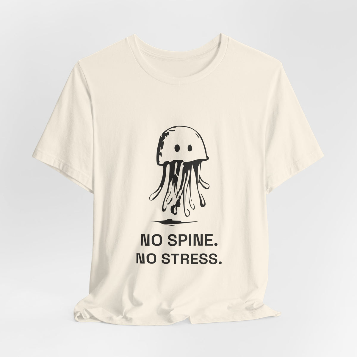 Protected Jellyfish — NO SPINE. NO STRESS. Tee