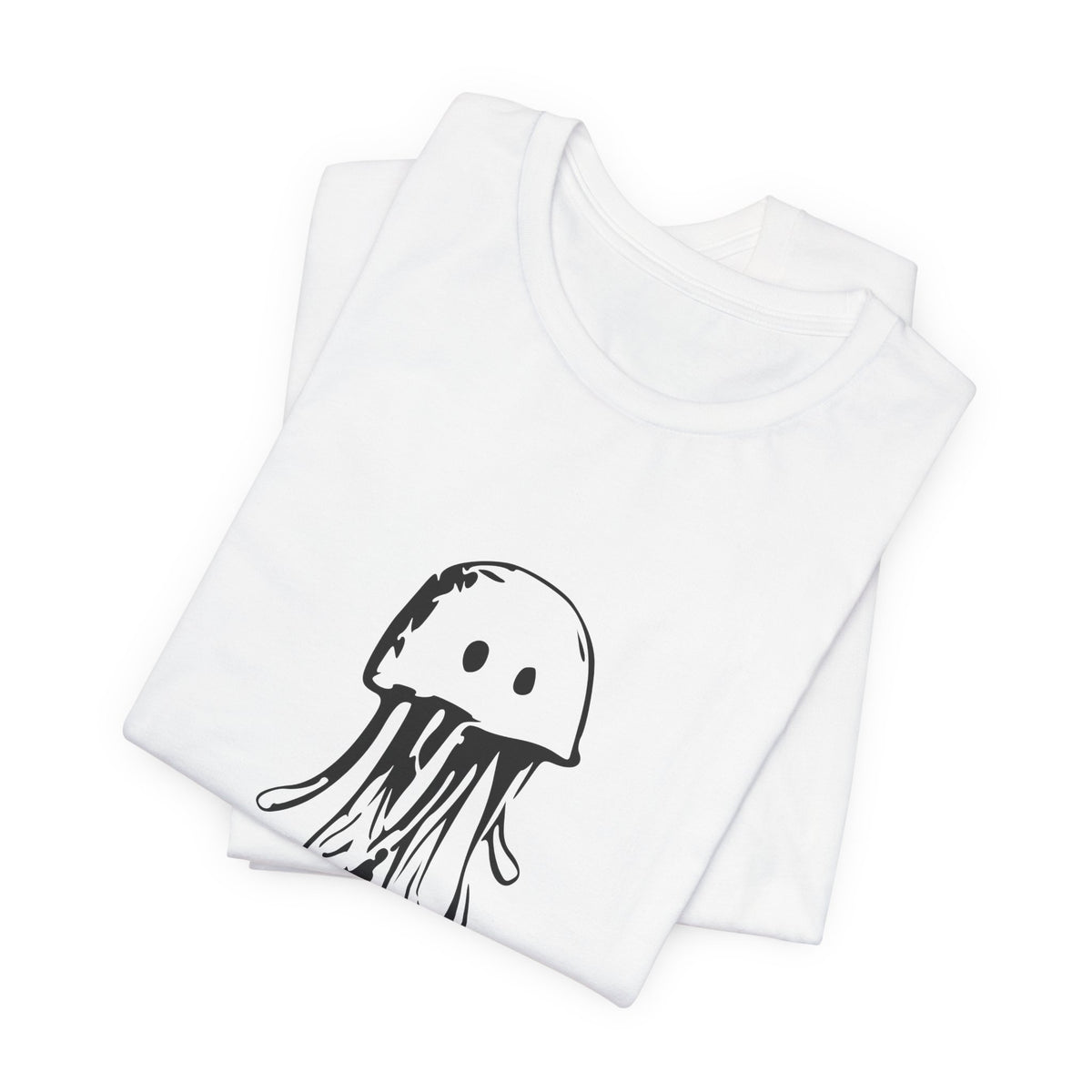 Protected Jellyfish — NO SPINE. NO STRESS. Tee