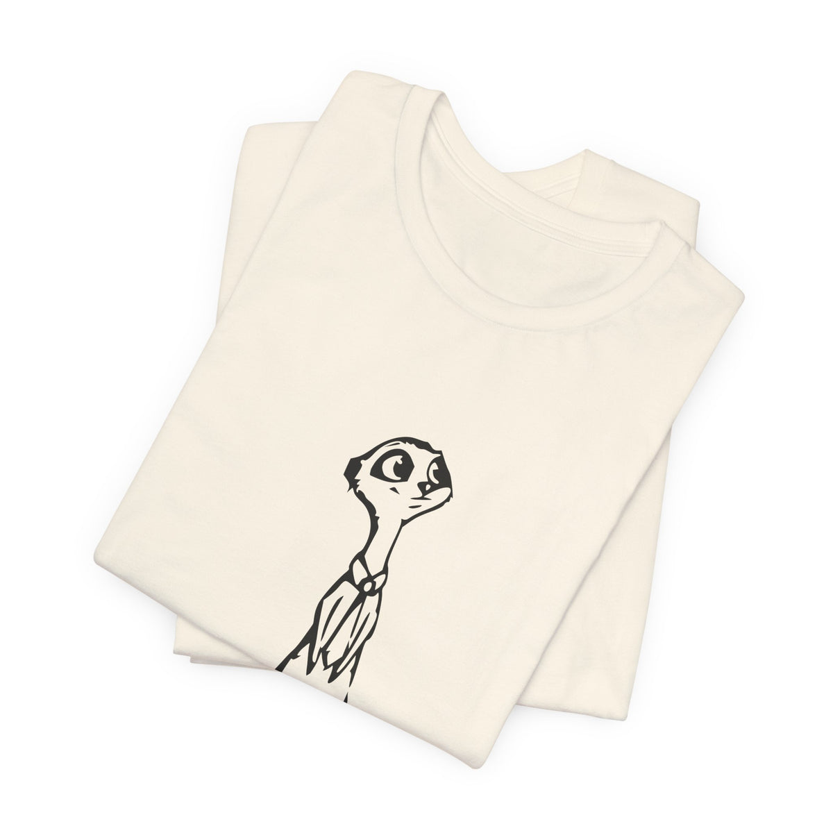Gossipy Meerkat — I HEARD SOMETHING. Tee